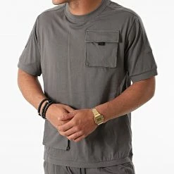 Meilleure vente ⌛ Ensemble Tee 👕 Shirt Short AD003 Gris Anthracite de Classic Series 🔥 -Classic Series Soldes anderwood 270103 W AD003 ANTHRACITE 20210813T164140 02