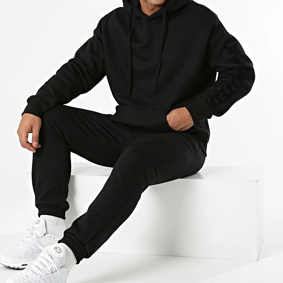 Promo 🛒 Ensemble De Survêtement AN11003 Noir de Classic Series 🥰 3 Promo 🛒 Ensemble De Survêtement AN11003 Noir de Classic Series 🥰