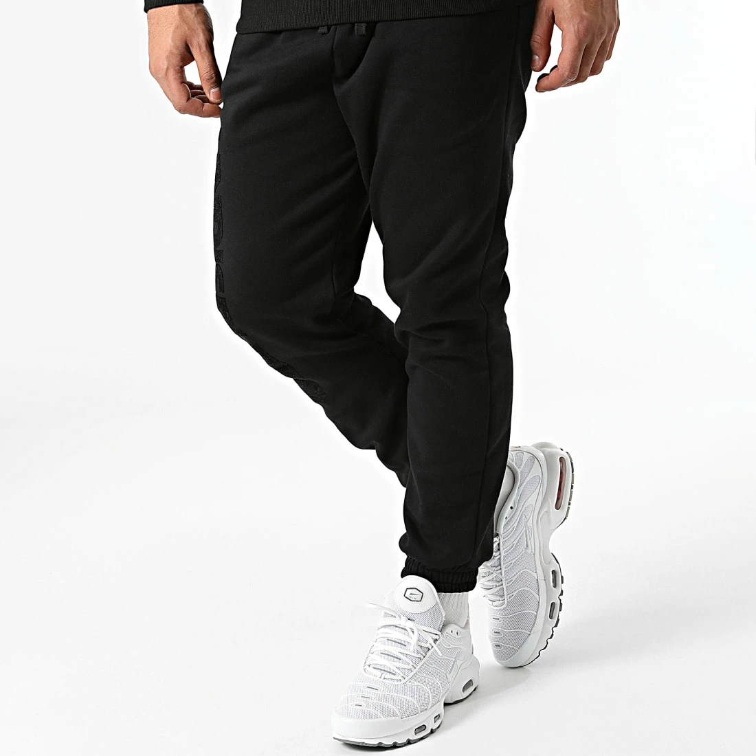 Promo 🛒 Ensemble De Survêtement AN11003 Noir de Classic Series 🥰 6 Promo 🛒 Ensemble De Survêtement AN11003 Noir de Classic Series 🥰 – Image 4