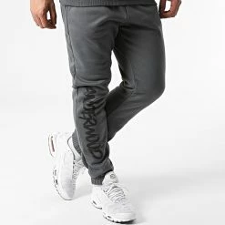 Vente flash 🥰 Ensemble De Survêtement AN11005 Gris Anthracite de Classic Series 👏 -Classic Series Soldes anderwood 291899 AN11005 GRIS FONCE 20211118T122249 04