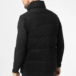 Remise 😀 Veste Zippée Sans Manches AN13001 Noir de Classic Series ✨ -Classic Series Soldes anderwood 294612 AN13001 BLACK 20211213T105439 04