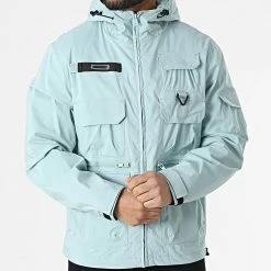Nouveau 🔥 Veste Zippée Capuche 4201 Bleu Clair de Classic Series 🎁 -Classic Series Soldes anderwood 308266 4201 BLEU CIEL 20220310T135034 03
