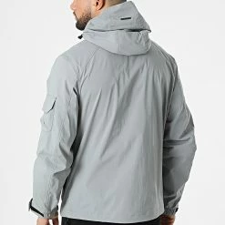 Le moins cher 👍 Veste Zippée Capuche 4201 Gris de Classic Series ⭐ -Classic Series Soldes anderwood 308269 4201 GRIS 20220310T135017 04