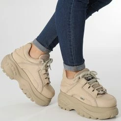 Remise 🧨 Baskets Femme Classic Low 1339-14 Nubuck Leather Cream de Classic Series 🌟 7 Remise 🧨 Baskets Femme Classic Low 1339-14 Nubuck Leather Cream de Classic Series 🌟 -Classic Series Soldes buffalo 191681 1339 14 CREAM 20210726T122130 03