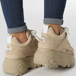 Remise 🧨 Baskets Femme Classic Low 1339-14 Nubuck Leather Cream de Classic Series 🌟 8 Remise 🧨 Baskets Femme Classic Low 1339-14 Nubuck Leather Cream de Classic Series 🌟 -Classic Series Soldes buffalo 191681 1339 14 CREAM 20210726T122215 4