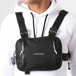 Budget 🔥 Sac Poitrine Bucket Noir de Classic Series 🤩