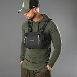 Budget 🔥 Sac Poitrine Bucket Noir de Classic Series 🤩 -Classic Series Soldes bumbumbag 178450 M3747GAC BLACK TPDT 20201123T082548 06