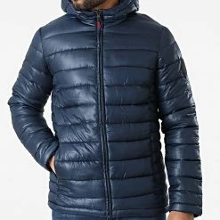 Grosses soldes 🎁 Doudoune Capuche Calender Bleu Marine de Classic Series 👏 -Classic Series Soldes canadian peak 296713 CALENDER HOOD NAVY 20220104T162751 03