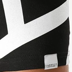 Promo ✔️ Tee 👕 Shirt Pattern Noir Blanc de Classic Series ⭐ -Classic Series Soldes carbozo paris 237553 TS PATTERN NOIR 20201021T161743 04