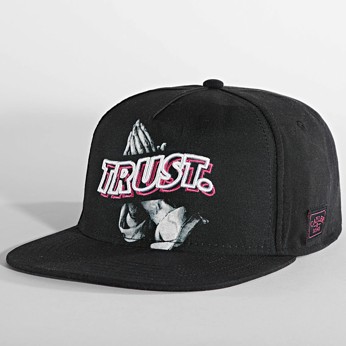 De gros 🧨 Casquette Snapback Trust Wave Noir de Classic Series 😍 3 De gros 🧨 Casquette Snapback Trust Wave Noir de Classic Series 😍