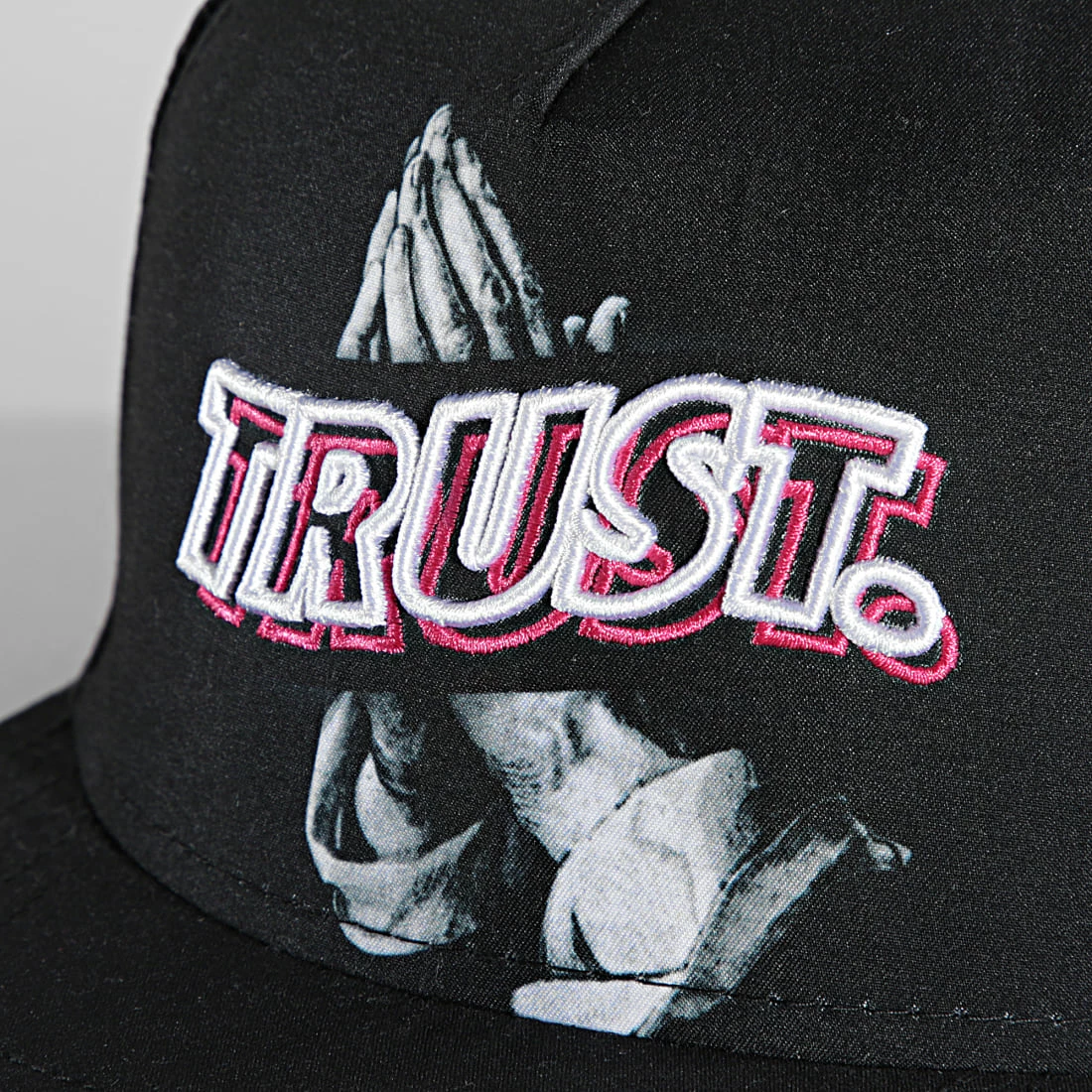 De gros 🧨 Casquette Snapback Trust Wave Noir de Classic Series 😍 4 De gros 🧨 Casquette Snapback Trust Wave Noir de Classic Series 😍 – Image 2