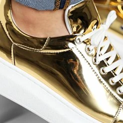 Vente flash 👍 Baskets Aynah 260 Or de Classic Series 🔥 -Classic Series Soldes classic series 204746 260 ALTIN 20191220T165945 02