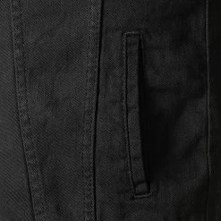 Remise 🥰 Veste Jean Col Mouton W-7001 Noir de Classic Series ✨ -Classic Series Soldes classic series 214179 W 7001 NOIR 20200225T160257 04