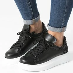 Meilleure affaire 👍 Baskets Femme CH097 Siyah Siyah de Classic Series 🎉