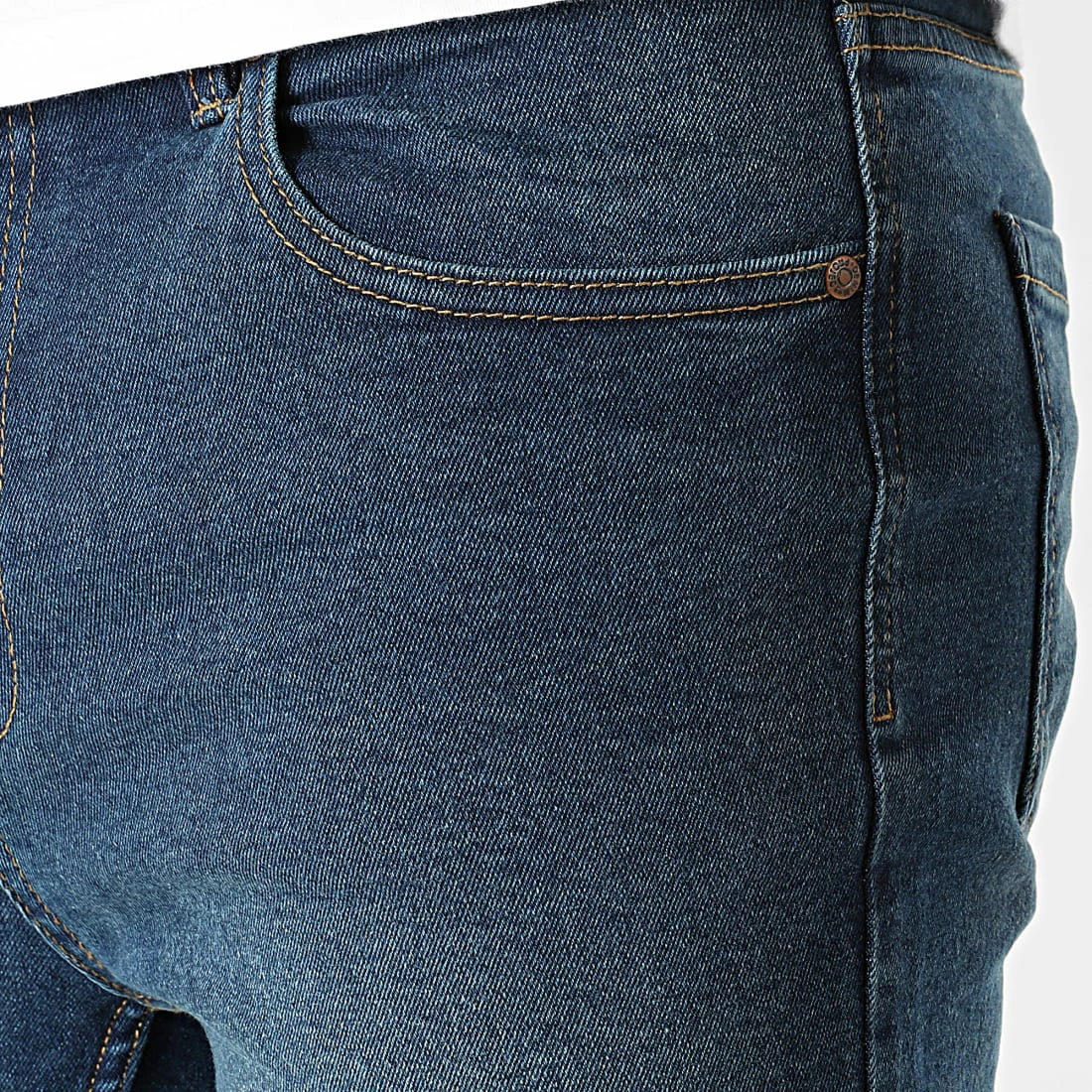 Bon marché ⌛ Short Jean Mr Orange Bleu Denim de Classic Series 🥰 3 Bon marché ⌛ Short Jean Mr Orange Bleu Denim de Classic Series 🥰 – Image 2