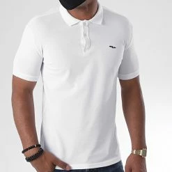 Budget 💯 Polo Manches Courtes 9027 Blanc de Classic Series ❤️ -Classic Series Soldes classic series 220506 ERS 9027 WHITE 20200717T140623 04