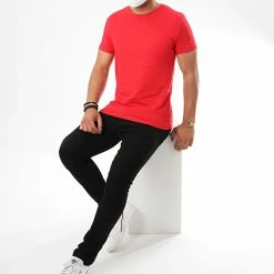 Meilleure affaire 👏 Tee 👚 Shirt Strass TS22-41 Rouge de Classic Series ✨ -Classic Series Soldes classic series 221778 TS22 41 RED 20200609T164024 03