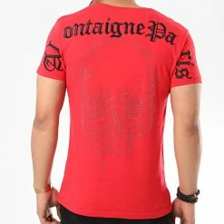 Meilleure affaire 👏 Tee 👚 Shirt Strass TS22-41 Rouge de Classic Series ✨ -Classic Series Soldes classic series 221778 TS22 41 RED 20200609T164027 04