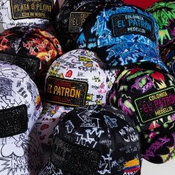 Meilleure vente 😀 Casquette El Patron Plaque Noir Noir de Classic Series 👍 -Classic Series Soldes classic series 229640 PTRN1 FULL BLACK TPDT 20210527T110905 05