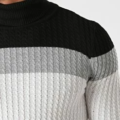 Bon marché 🔥 Pull Col Roulé Blanc Gris Noir de Classic Series 👏 5 Bon marché 🔥 Pull Col Roulé Blanc Gris Noir de Classic Series 👏 -Classic Series Soldes classic series 239434 1881 WHITE 20201028T100920 02