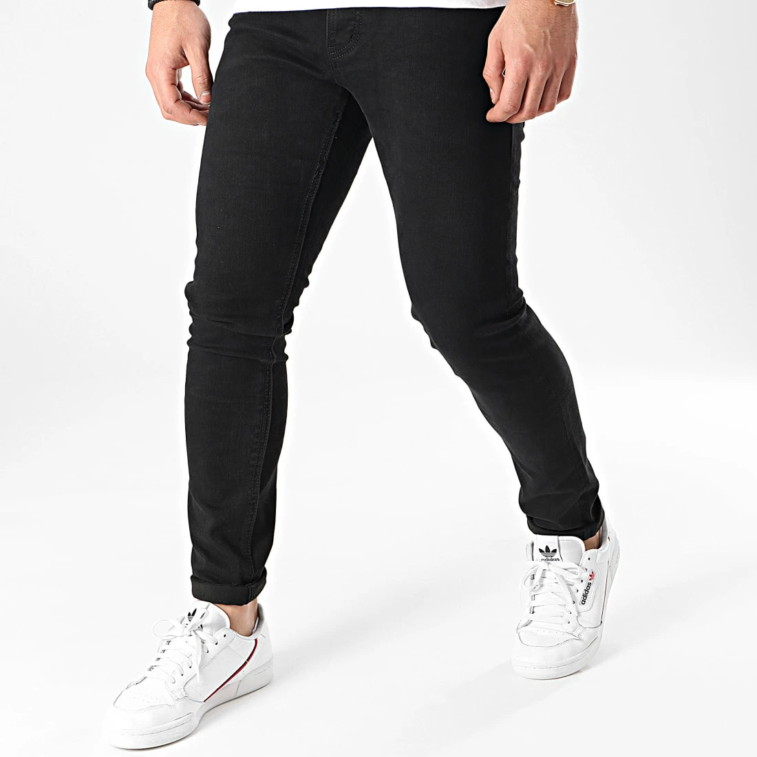 Sortie ✨ Jean Slim D-3168 Noir de Classic Series 🎉 3 Sortie ✨ Jean Slim D-3168 Noir de Classic Series 🎉