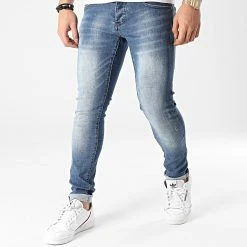 Meilleur prix ⌛ Jean Slim D-3150 Bleu Denim de Classic Series ⭐