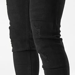 Promo 🎉 Jean Slim D-3171 Noir de Classic Series 👍 -Classic Series Soldes classic series 251870 D 3171 20210215T141714 02