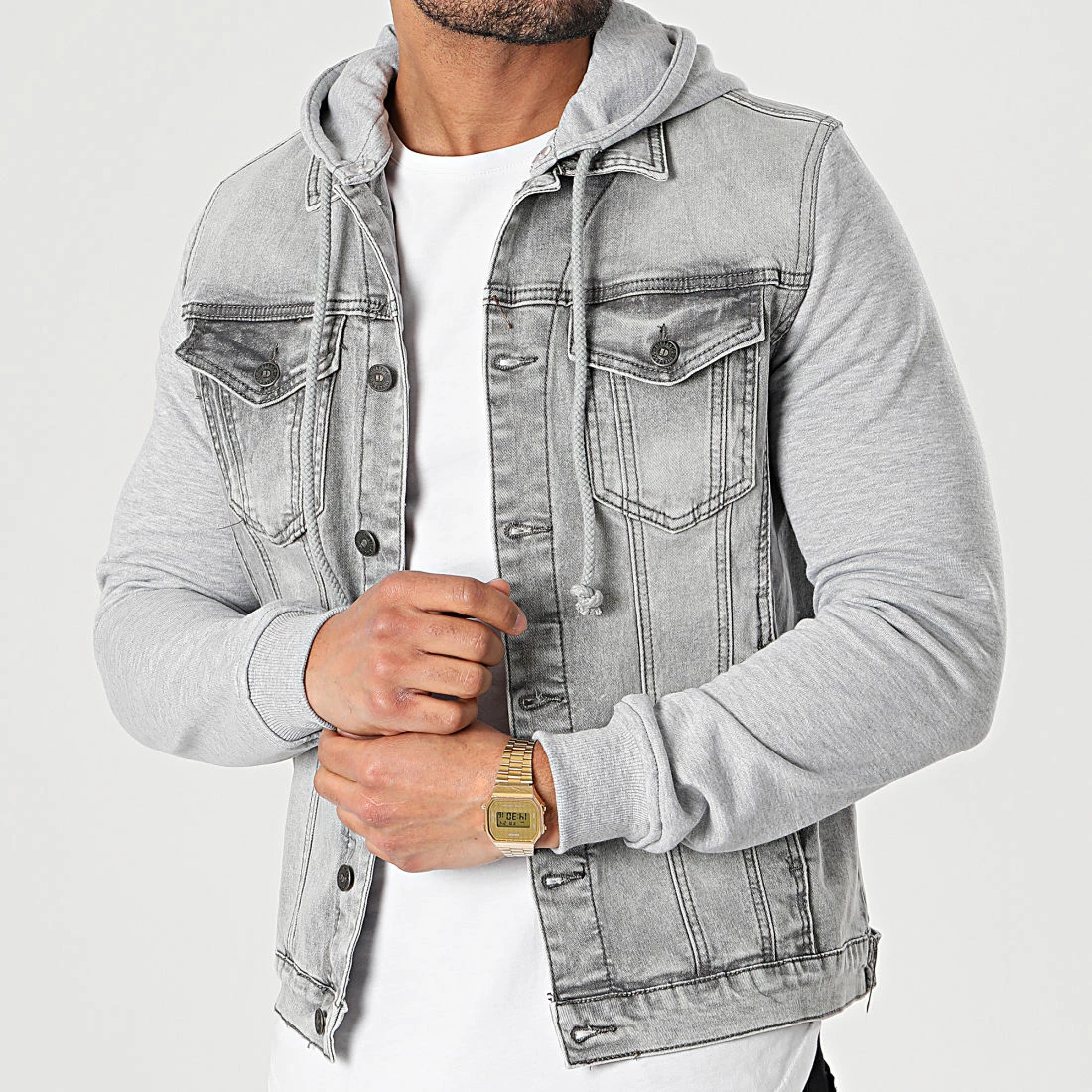 Tout neuf 🧨 Veste Jean 3161 Gris de Classic Series 🧨 5 Tout neuf 🧨 Veste Jean 3161 Gris de Classic Series 🧨 – Image 3