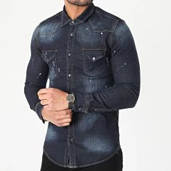 Bon marché ✨ Chemise Jean Manches Longues 3144 Bleu Brut de Classic Series ✔️ -Classic Series Soldes classic series 251915 DC 3144 20210217T155016 03