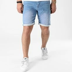 Coupon 🌟 Short Jean H1323Y61306BK Bleu Denim de Classic Series 🛒 -Classic Series Soldes classic series 254897 H1323Y61306BKM141 19300 20210317T155823 03