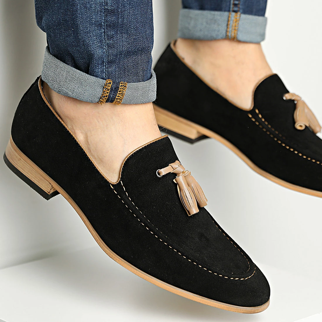 Nouveau 💯 Mocassins UF1283 Noir de Classic Series 🔥 3 Nouveau 💯 Mocassins UF1283 Noir de Classic Series 🔥