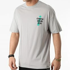 Le moins cher 👏 Tee 👚 Shirt SW-21679 Gris de Classic Series 🎉