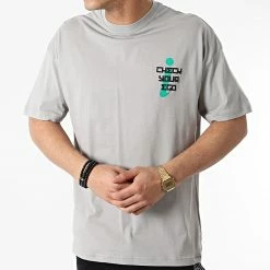 Le moins cher 👏 Tee 👚 Shirt SW-21679 Gris de Classic Series 🎉 -Classic Series Soldes classic series 257500 SW 21679 GRI 20210322T140433 03