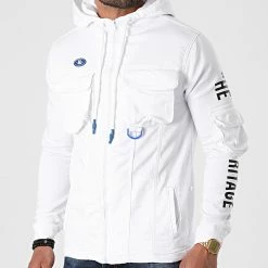 Les meilleures critiques de 👍 Veste Zippée Capuche DH-3364 Blanc de Classic Series ❤️