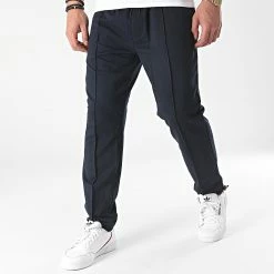 Coupon 😀 Pantalon Jogging 927 Bleu Marine de Classic Series 🔥