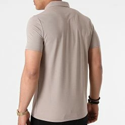 Offres 😍 Polo Manches Courtes 1104 Taupe de Classic Series 🤩 -Classic Series Soldes classic series 264559 21Y 1104 TOPRAK 20210504T113052 04