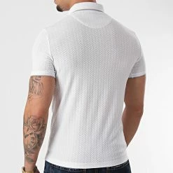 Le moins cher 👏 Polo Manches Courtes 21Y-1079 Blanc de Classic Series ⭐ -Classic Series Soldes classic series 266399 21Y 1079 BEYAZ 20210521T143406 04