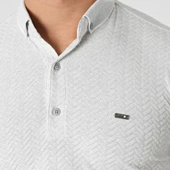 De gros 🔥 Polo Manches Courtes 21Y-1079 Bleu Clair Chiné de Classic Series 🤩 -Classic Series Soldes classic series 266446 21Y 1079 B MAVI 20210521T121555 02