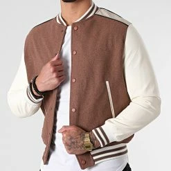 Offres 🧨 Veste 8111 Marron de Classic Series 😀