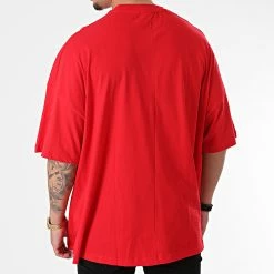 Meilleure affaire ✨ Tee 👚 Shirt Oversize SW-21721 Rouge de Classic Series 🎁 -Classic Series Soldes classic series 266667 SW 21721 KIRMIZI 20210521T155045 04