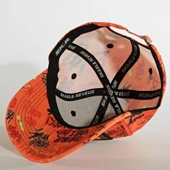 Le moins cher 🎉 Casquette El Patron Print Orange de Classic Series 💯 -Classic Series Soldes classic series 266688 PTRN PRINT FULL ORANGE 20210528T144554 03