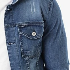 Grosses soldes 🌟 Veste Jean 7003 Bleu Denim de Classic Series 🥰 -Classic Series Soldes classic series 267456 W 7003 BLUE 20211027T104711 02