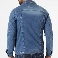 Grosses soldes 🌟 Veste Jean 7003 Bleu Denim de Classic Series 🥰 -Classic Series Soldes classic series 267456 W 7003 BLUE 20211027T104713 04