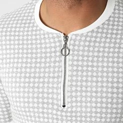 Acheter 🧨 Ensemble Tee 👕 Shirt Short A Carreaux 157T Gris Blanc de Classic Series 😀 -Classic Series Soldes classic series 270733 ENS G21 157T GRI 20210624T141240 03