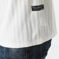 Nouveau 🎁 Tee 👚 Shirt A Rayures 1009 Ecru de Classic Series 👍 7 Nouveau 🎁 Tee 👚 Shirt A Rayures 1009 Ecru de Classic Series 👍 -Classic Series Soldes classic series 270747 Y 1009 EKRU 20210624T115434 02