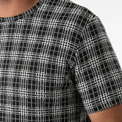 Sortie 🔔 Ensemble Tee 👚 Shirt Short A Carreaux 156T Noir de Classic Series ⭐ -Classic Series Soldes classic series 270759 ENS G21 156T SIYAH 20210624T141526 03