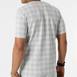 Vente flash ✨ Ensemble Tee 👚 Shirt Short A Carreaux 156T Gris de Classic Series ❤️ -Classic Series Soldes classic series 270760 ENS G21 156T GRI 20210624T141104 04