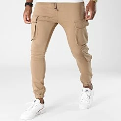 Remise ✔️ Jogger Pant 7534 Camel de Classic Series 😀