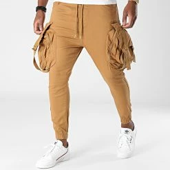 Promo ✔️ Pantalon Cargo DH-3190 Camel de Classic Series 💯