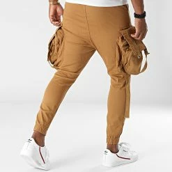 Promo ✔️ Pantalon Cargo DH-3190 Camel de Classic Series 💯 -Classic Series Soldes classic series 270899 DH 3190 2 CAMEL 20210623T155207 04